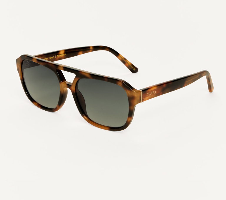 After Hour Aviator Sunglasses - Dark Tortoise
