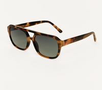 After Hour Aviator Sunglasses - Dark Tortoise
