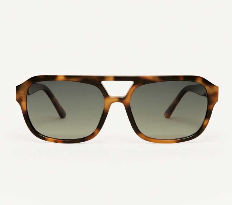 After Hour Aviator Sunglasses - Dark Tortoise