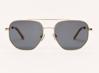 Highway Sunglasses - Gold/Grey