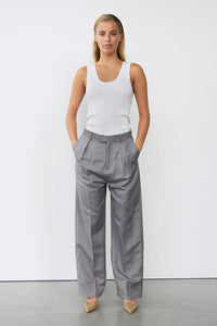 Villa tailored linen pants