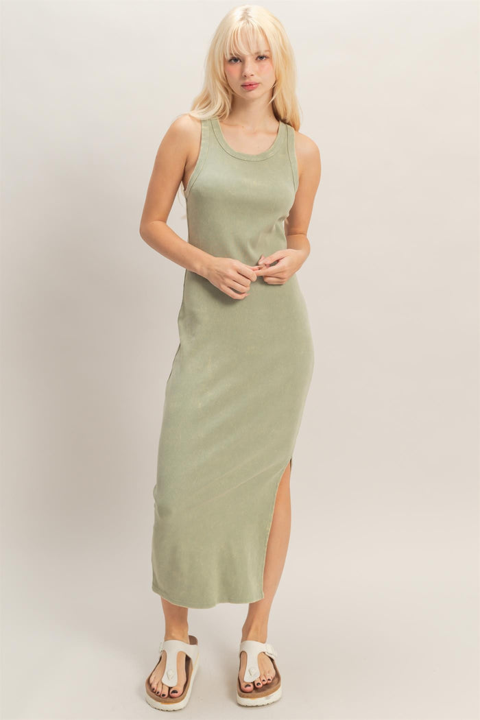 Mia Midi Dress- Sage Green