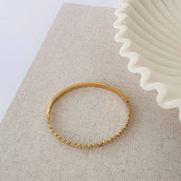 Hearts & Diamonds Hinge Bracelet - Gold