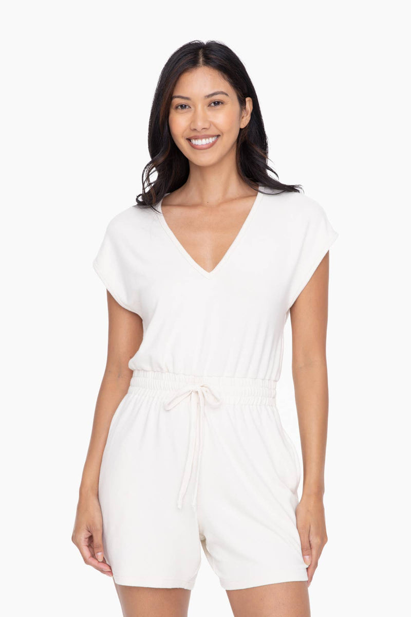 Maxine V-Neck Romper