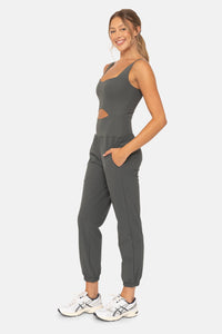 Peaco Keyhole Cut Out Jumpsuit