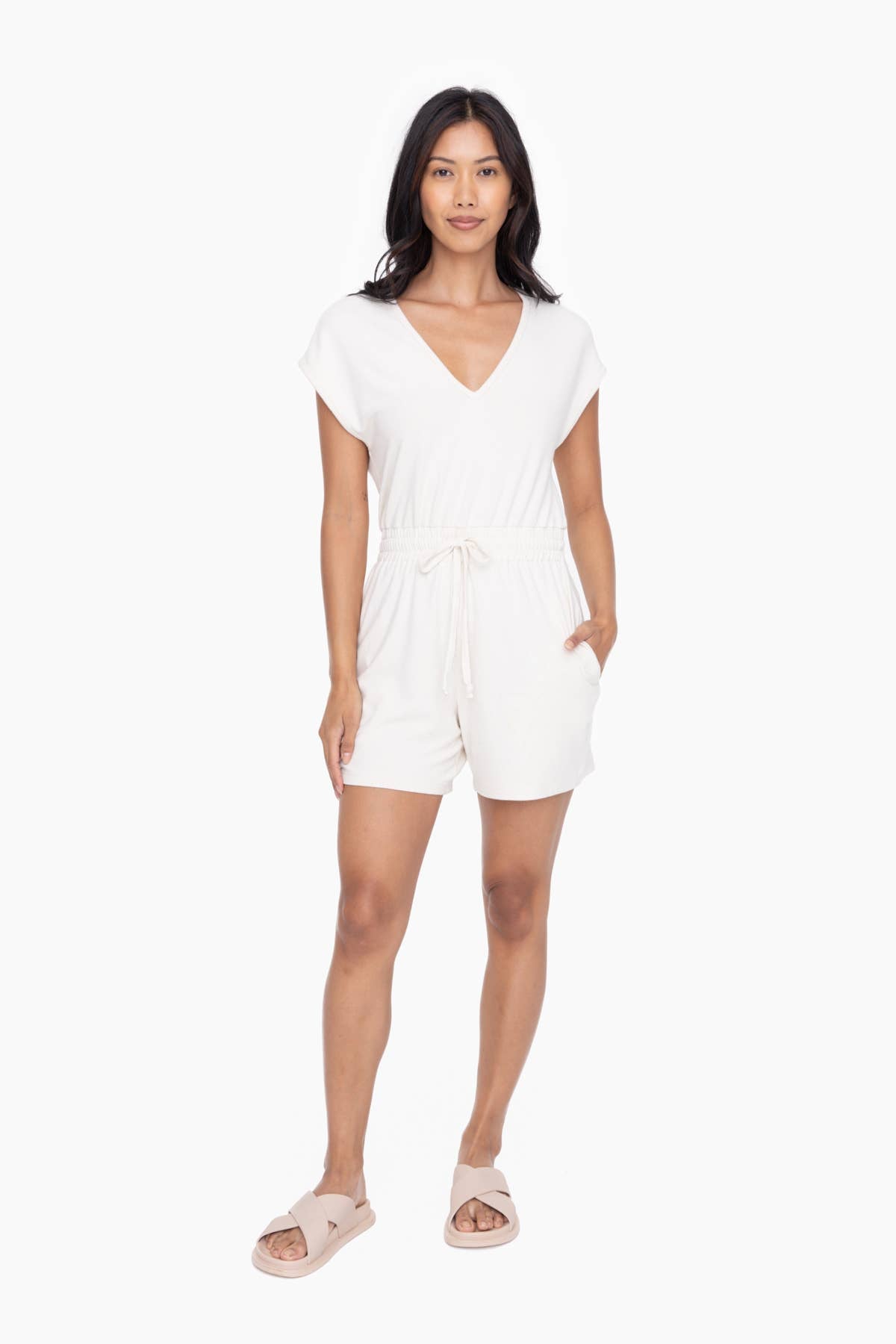 Maxine V-Neck Romper