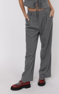 Day to Day Pinstripe Straight Leg Pants