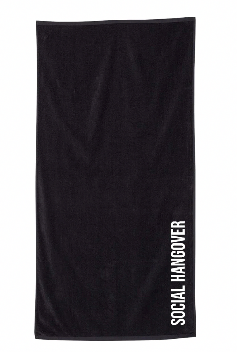 Social Hangover Beach Towel