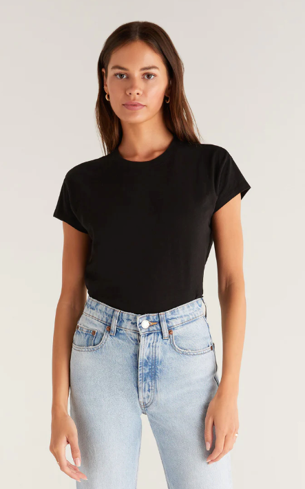 Modern Slub Tee - Black